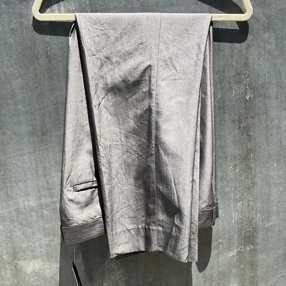 New! Lightweight BR Avery Silk/Rayon Cropped Pants size 12 - Picture 4 of 7